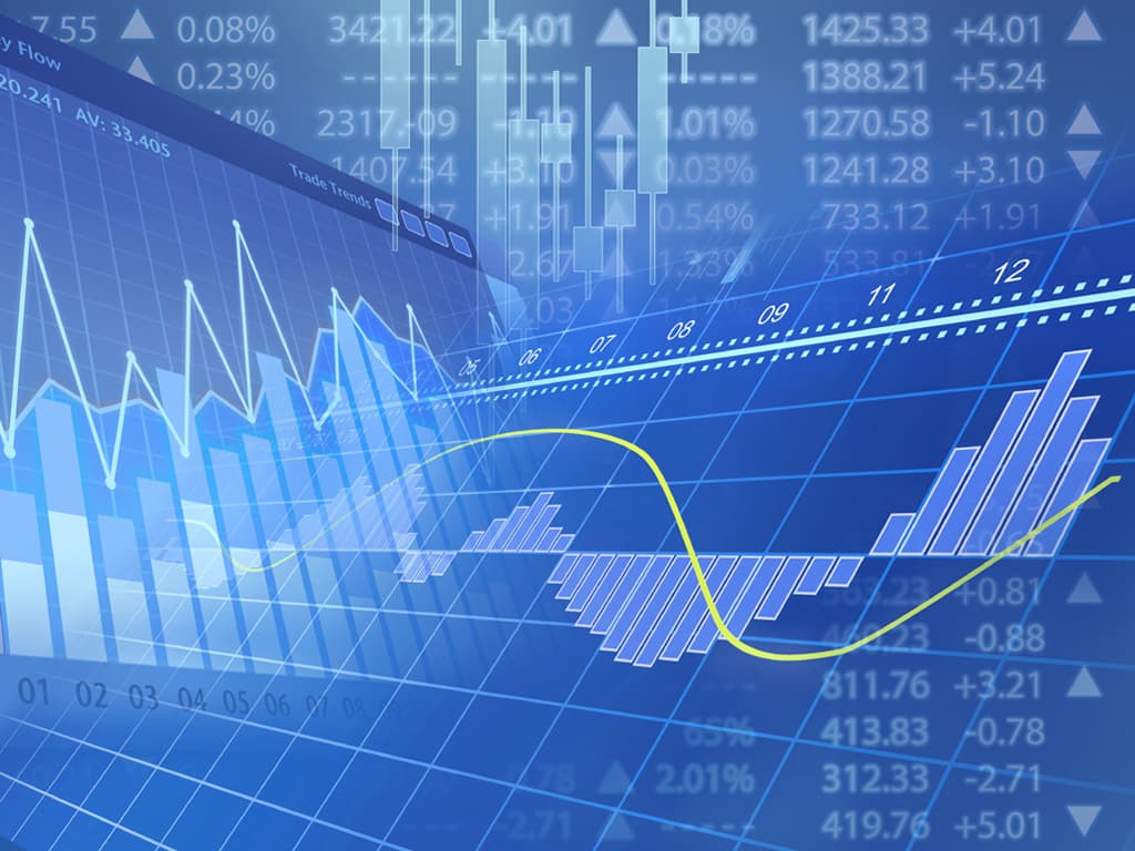 Statistik | Motiv © Kurt Kleemann - Fotolia.com | © Fotolia.com, Januar 2014 Abstraktes digitales blaues Diagramm mit leuchtenden Börsenlinien | Motiv © Kurt Kleemann - Fotolia.com | © Fotolia.com, Januar 2014