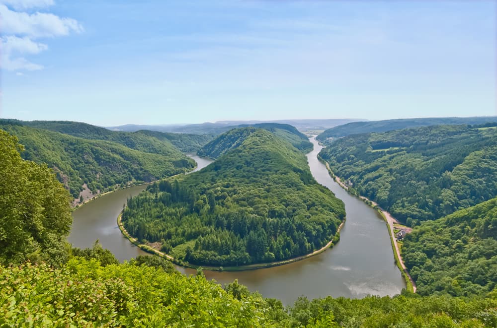 F Saarland 4 neu (jpg) | Motiv © World travel images - Fotolia.com | © Fotolia.com, Februar 2014 Saarschleife, Orscholz | Motiv © World travel images - Fotolia.com | © Fotolia.com, Februar 2014
